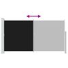 vidaXL Terasos pertvara, juoda, 160 x 300 cm
