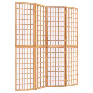 vidaXL Kambario pertvara, 4 segmentai, 160x170cm, japoni&scaron;ka
