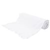 vidaXL Membrana su geotekstile, balta, 1x10m, poliesterio pluoštas