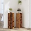 vidaXL Stovai augalams, 2vnt., sendintos medienos, 25x25x80cm, mediena