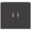 vidaXL Oppbevaringsskap Juodas 80 x 40 x 70 cm Plienas