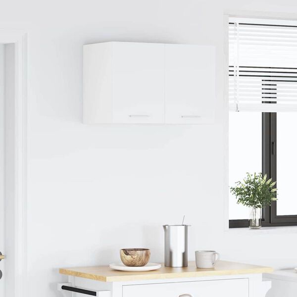 vidaXL Pakabinama spintelė Balta 30 x 31 x 40 cm Apdirbta mediena