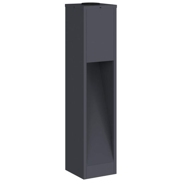 vidaXL Saulės LED takų &scaron;viestuvas 2 pcs Antracitas