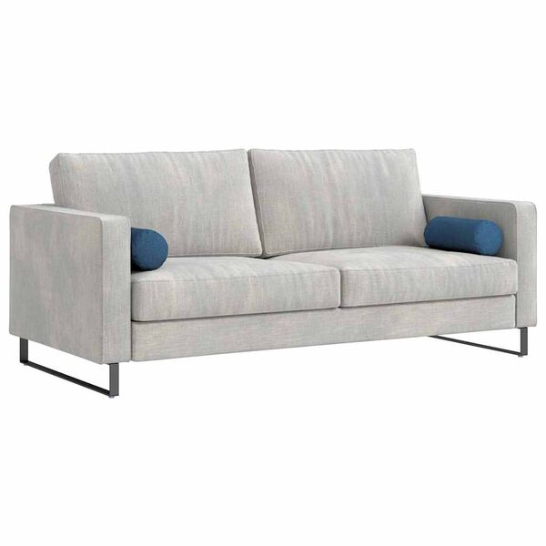 vidaXL Pagalvės 2 pcs Mėlyna &Oslash; 15 x 40 cm audinys