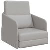 vidaXL Sofa lova Debesų pilka 65 x 80 x 83 cm audinys