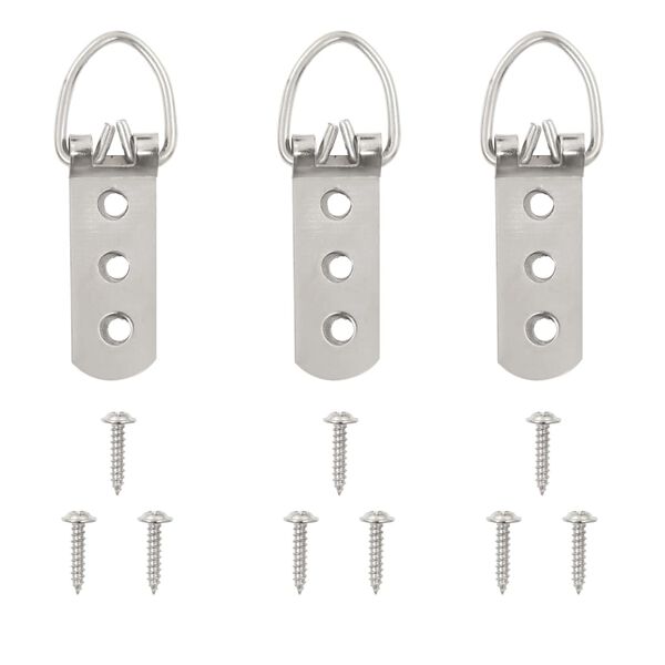 vidaXL Veidrodis, rudas, 40x60 cm, pintas