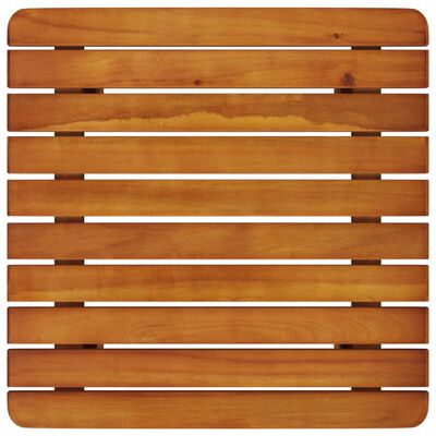 vidaXL Bistro baldų komplektas, 3 dalių, akacijos medienos masyvas
