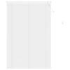 vidaXL Venecijos žaliuzės Reguliuojamas Balta 150 x 100 cm PVC