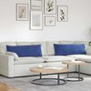 vidaXL Sofa Pagalvės 2 pcs Policijos mėlyna 120 x 40 cm
