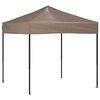 vidaXL Sulankstoma proginė palapinė, taupe spalvos, 2x2m