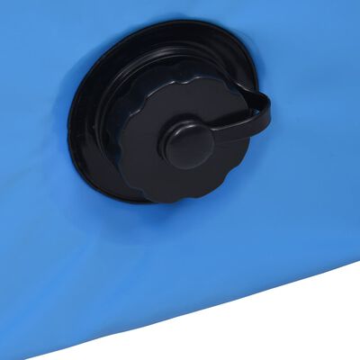 vidaXL Sulankstomas baseinas šunims, mėlynos spalvos, 160x30cm, PVC