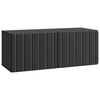 vidaXL Sieninė TV spintelė 78,5 x 31 x 30 cm Juoda Apdirbta mediena