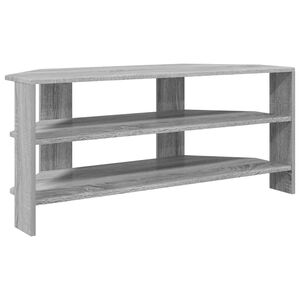 vidaXL KampinėTVspintelė Pilkas Sonoma 102x40,5x45cm Apdirbta mediena