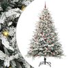 vidaXL Žalia 210 cm PVC ir PE