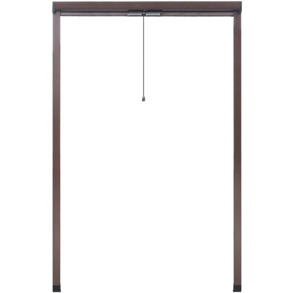 Rudas Susukamas į Ritinį Tinklelis nuo Vabzdžių Langams, 120 x 170 cm