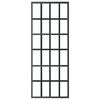 vidaXL Stumdomos durys su įrangos rinkiniu, 76x205cm, ESG ir aliuminis
