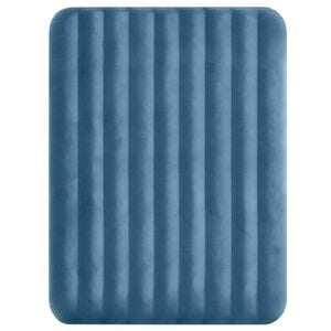 INTEX Oro čiužinys su pompa INTEX Tamsiai mėlyna ir pilka PVC ir ABS