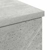 vidaXL Vonios spintelė su stalčių Betono pilka 30 x 35 x 80 cm