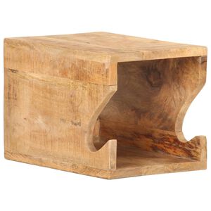 vidaXL Prie sienos montuojamas dviračių stovas, 35x25x25cm, mango