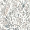 DUTCH WALLCOVERINGS Tapetai, smėlio spalvos, su lapais ir tukanais