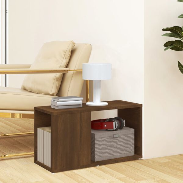 vidaXL Televizoriaus spintelė, ruda ąžuolo, 60x24x32cm, mediena