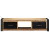 vidaXL televizoriaus spintelė 100x30x25 cm Masyvus Rough Wood Mango