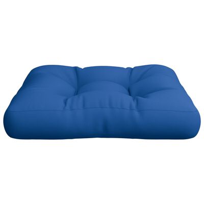 vidaXL Paletės pagalvėlė, karališka mėlyna, 60x60x12cm, audinys