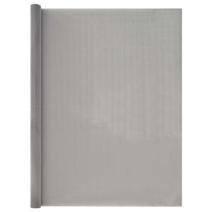 vidaXL Tinklinis ekranas 100 x 2000 cm 120 Mesh Sidabrinė