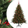 vidaXL Dirbtinė kalėdinė eglutė su rutuliuku 120 cm 150 LED