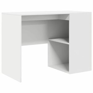 vidaXL Stalas Balta Apdirbta mediena 102 x 50 x 75 cm