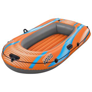Bestway Pripučiamas valtis Oranžinė 162 x 96 cm PVC