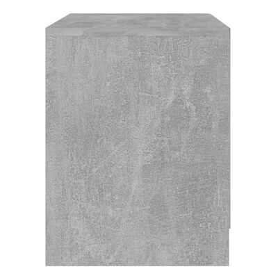 vidaXL Naktinės spintelės, 2vnt., betono pilkos, 45x34,5x44,5cm, MDP