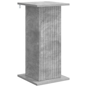 vidaXL Augalų stovas Betono pilka 30,5 x 30 x 60,5 cm Apdirbta mediena