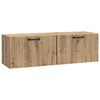 vidaXL Sieninė TV spintelė 98 x 31 x 30 cm Artisano ąžuolo