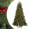 vidaXL Dirbtinė Sulankstoma Kalėdų Eglutė 150 cm 150 LED &Scaron;ilta balta