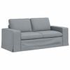 vidaXL Sofa &Scaron;viesiai pilka 182 x 80 x 82 cm audinys