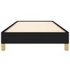 vidaXL Lovos rėmas be čiužinio, juodos spalvos, 100x200cm, audinys