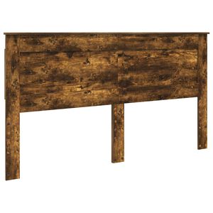 vidaXL Galvūgalis su galvūgalio Rūkyta ąžuolas 200 cm Apdirbta mediena