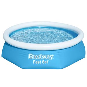 Bestway Fast Set Pripučiamas baseinas, 244x61cm, apskritas, 57265