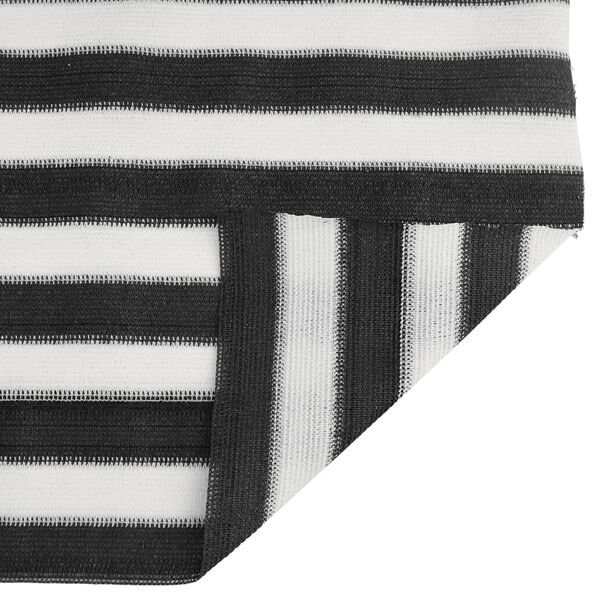 vidaXL Privatumo suteikiantis tinklelis, antracito ir baltos, 2x10m