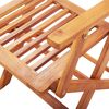 vidaXL Sulankstomos sodo kėdės, 4vnt., akacijos medienos masyvas