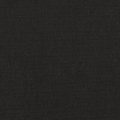 vidaXL Sienų plokštės, 12vnt., juodos, 30x30cm, audinys, 0,54m²
