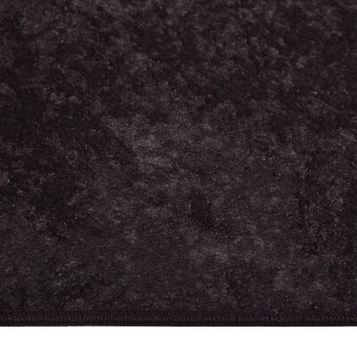 vidaXL Kilimas, antracito spalvos, 120x180cm, neslystantis, skalbiamas