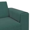 vidaXL Svetainės sofa Tamsiai žalia 250 x 77 x 76 cm