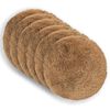 vidaXL Pagalvėlės užvalkalas 6 pcs HEERLEN Taupe &Oslash; 40 cm PV pūkinis