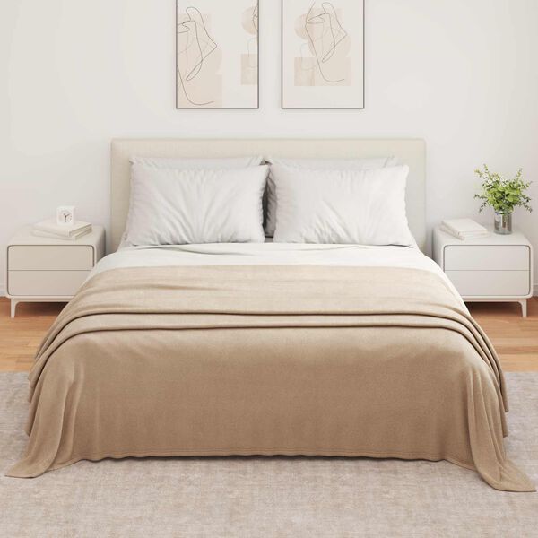 vidaXL Mesti antklodės 6 pcs Kupranugario 350 x 270 cm Flysas