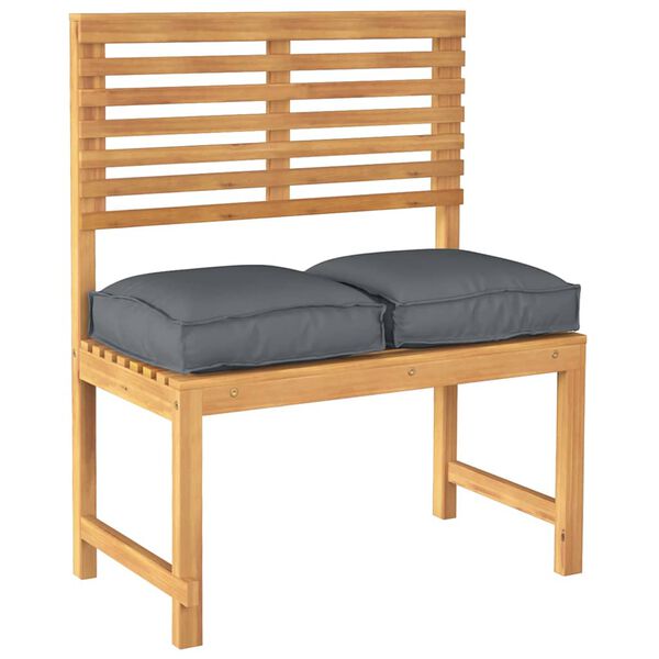 vidaXL Pagalvėlė 2 pcs Antracitas 40 x 40 x 8 cm Oksfordo audinys