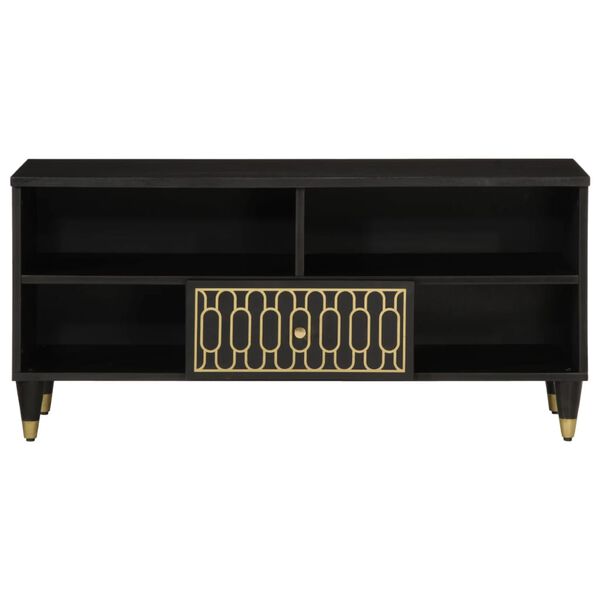 vidaXL Televizoriaus spintelė, 100x33x46cm, mango medienos masyvas