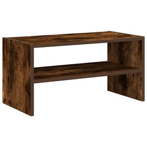 vidaXL Batų lentyna, sukraunamos, dūminio, 60x30x30,5cm