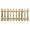 vidaXL Statinių tvora, 180x80cm, impregnuotas pu&scaron;ies masyvas